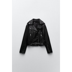 Women's faux leather Zara jacket size XS (42)