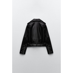 Жіноча куртка Zara зі штучної шкіри розмір XS (42)