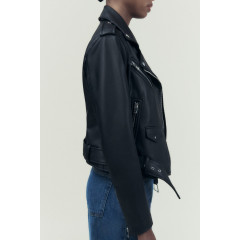 Жіноча куртка Zara зі штучної шкіри розмір XS (42)