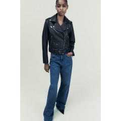 Жіноча куртка Zara зі штучної шкіри розмір XS (42)