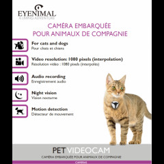 Digital camera for home pets EYENIMAL Pet Videam (weight 30 grams)