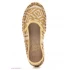 Moccasins - Xti Kid's Espadrilles for girls #52919, golden color, size 30.