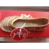 Moccasins - Xti Kid's Espadrilles for girls #52919, golden color, size 30.