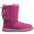 Уггі з стрічками UGG Australia Bailey Bow Kids II Boot Pink Azalea/Icelandic Blue  (Розмір 29)