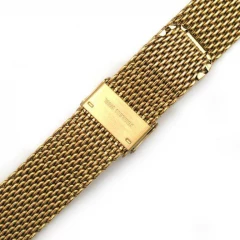 Vintage bracelet "golden mesh"  mm