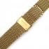 22mm Gilded Milanese Wire Mesh Watch Strap