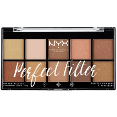 Палітра тіней NYX Perfect Filter Shadow Palette Golden Hour (10 відтінків)