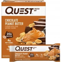 Протеиновый батончик Quest Hero шоколад и арахисовое масло 4 шт х 60 г