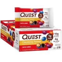 Конфеты с протеином Quest Nutrition Chocolatey Peanut шоколад и арахис 49 г