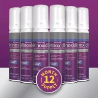 Kirkland 5% Minoxidil Female Hair Loss and Growth Treatment Foam 6 bottles of 60 ml
