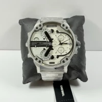 Мужские наручные часы с хронографом Diesel DZ7421 Mr Daddy 2.0 стальные