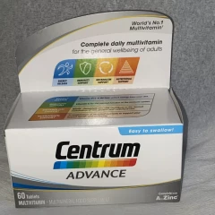 Vitamin-mineral complex Centrum Advance 60 tablets - markdown due to expiration date 08/2024
