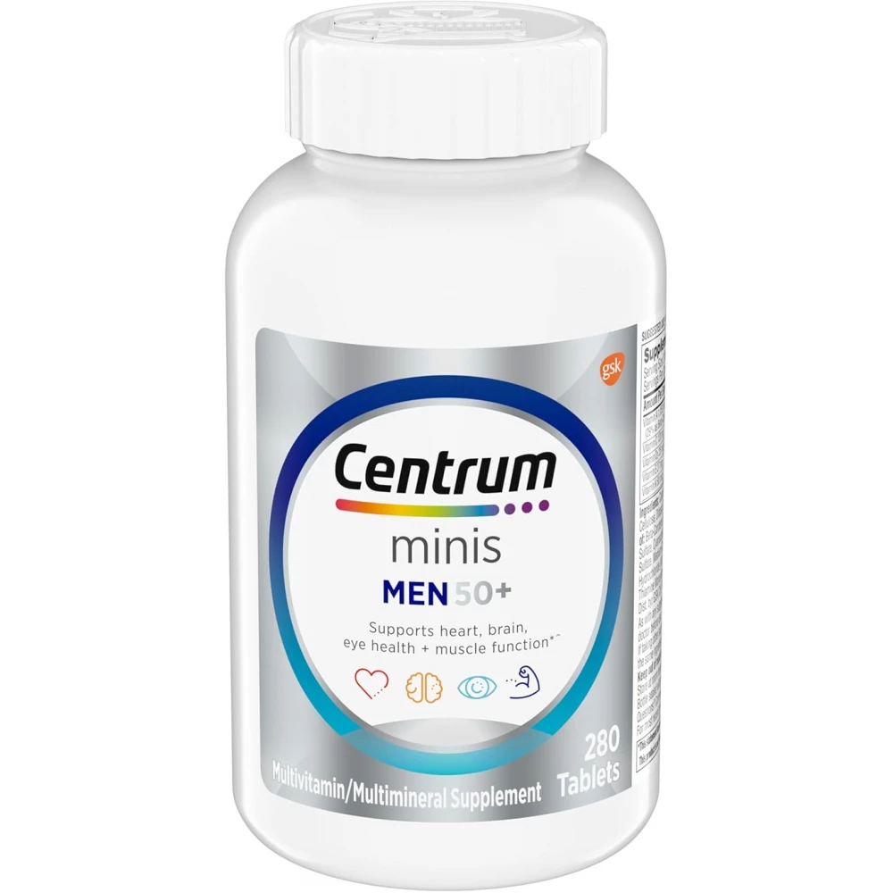 Витаминный комплекс для мужчин Centrum Minis Silver 50+ 280 шт