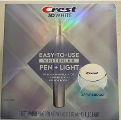 System for teeth whitening Crest 3D with handle and LED-lamp