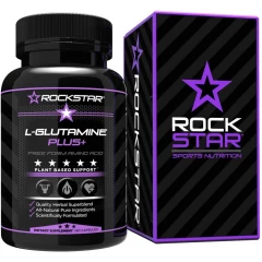 Amino acid complex Rockstar L-glutamine for muscle regeneration 60 capsules
