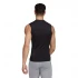 Мужская спортивная майка Adidas Tf Sl Tee Black (размер - М)