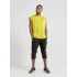 Men's sports tank top Craft Charge SL Mesh Tee Yellow (size - M)