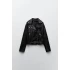 Women's Zara jacket made of artificial leather size XS (42)